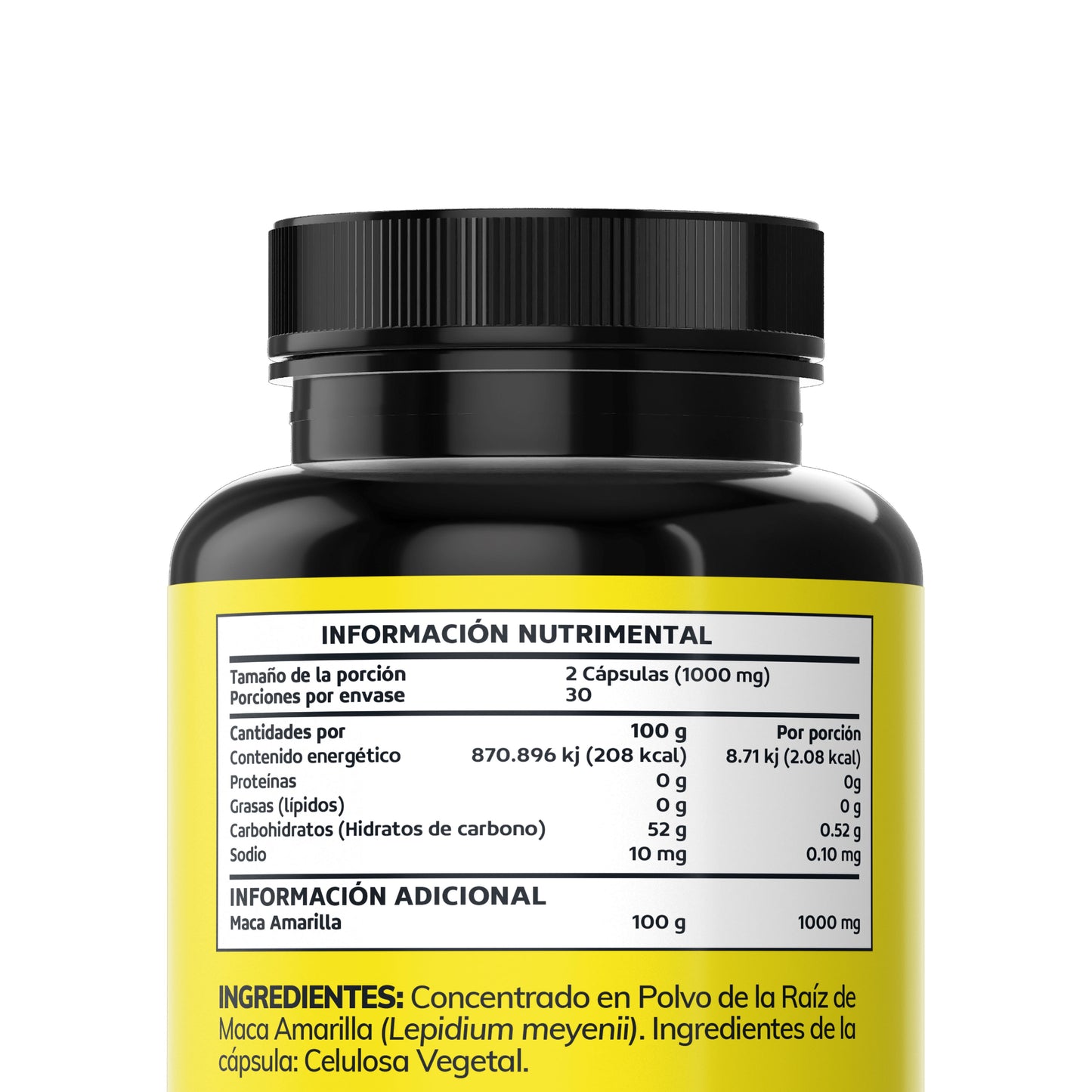 Maca peruana - 60 cápsulas