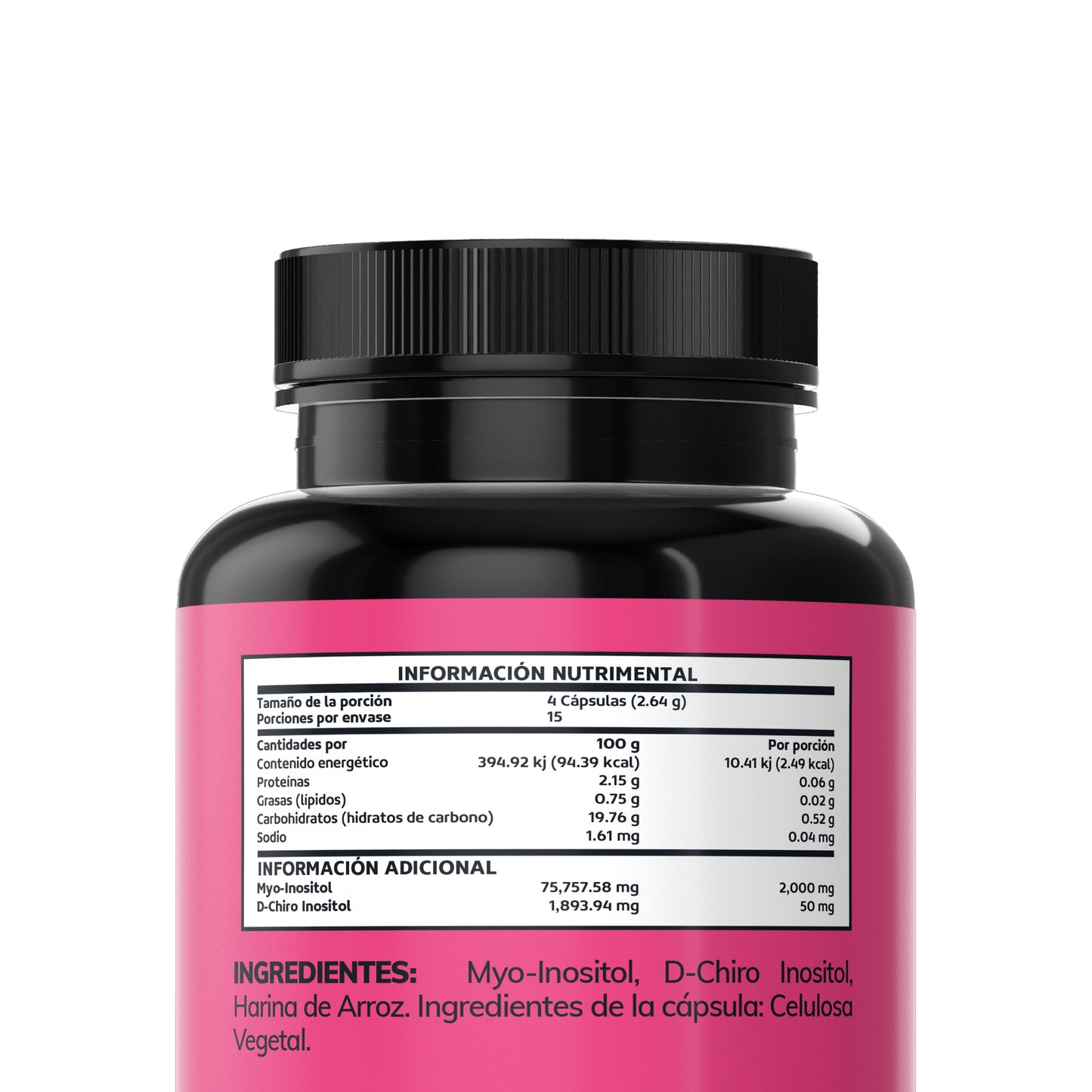 Myo & D-Chiro Inositol - 60 Cápsulas