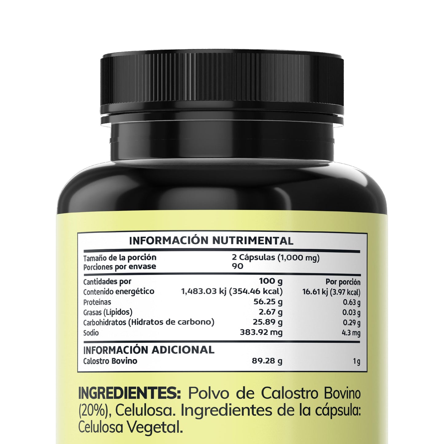 Calostrum Bovine 1000mg 180 caps