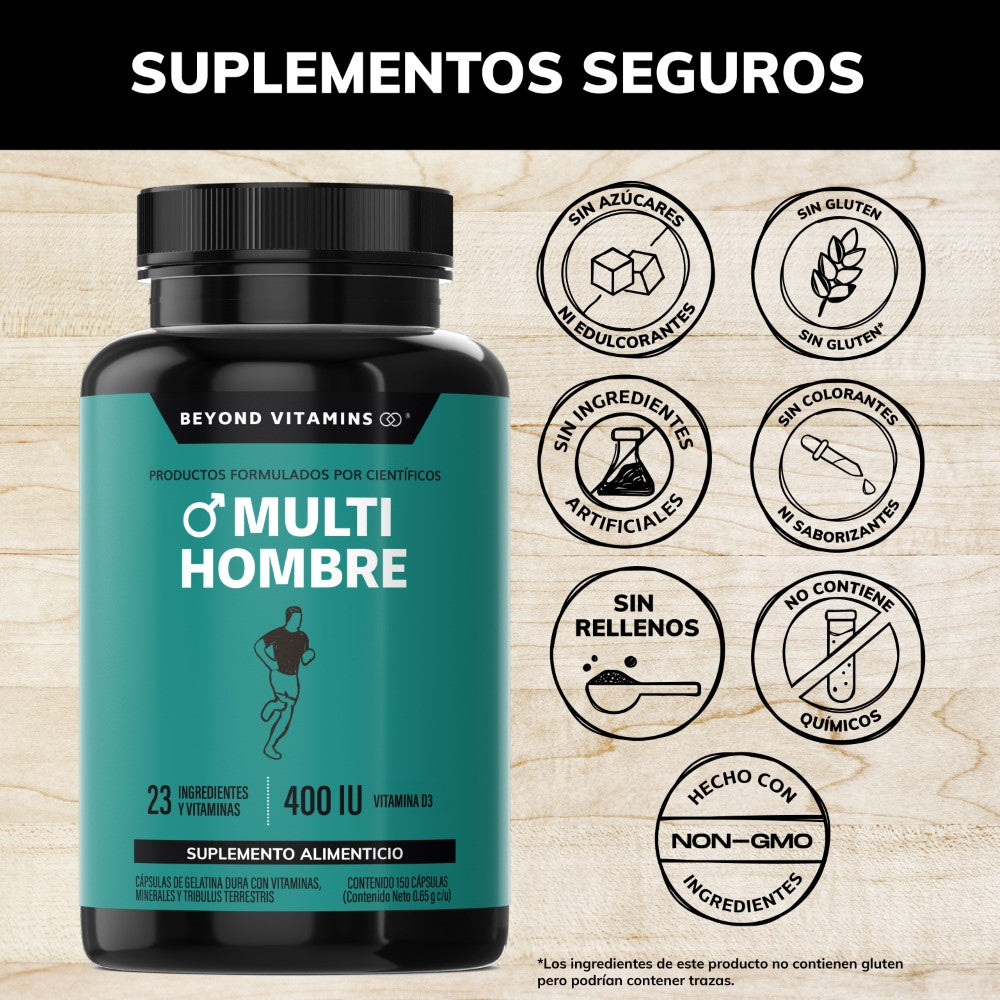 Multi hombre 60 caps