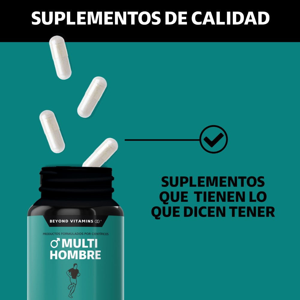 Multi hombre 60 caps