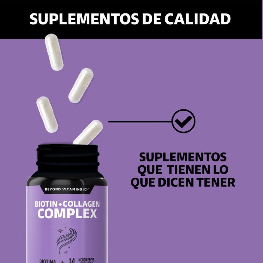 Biotin + collagen complex 150 caps