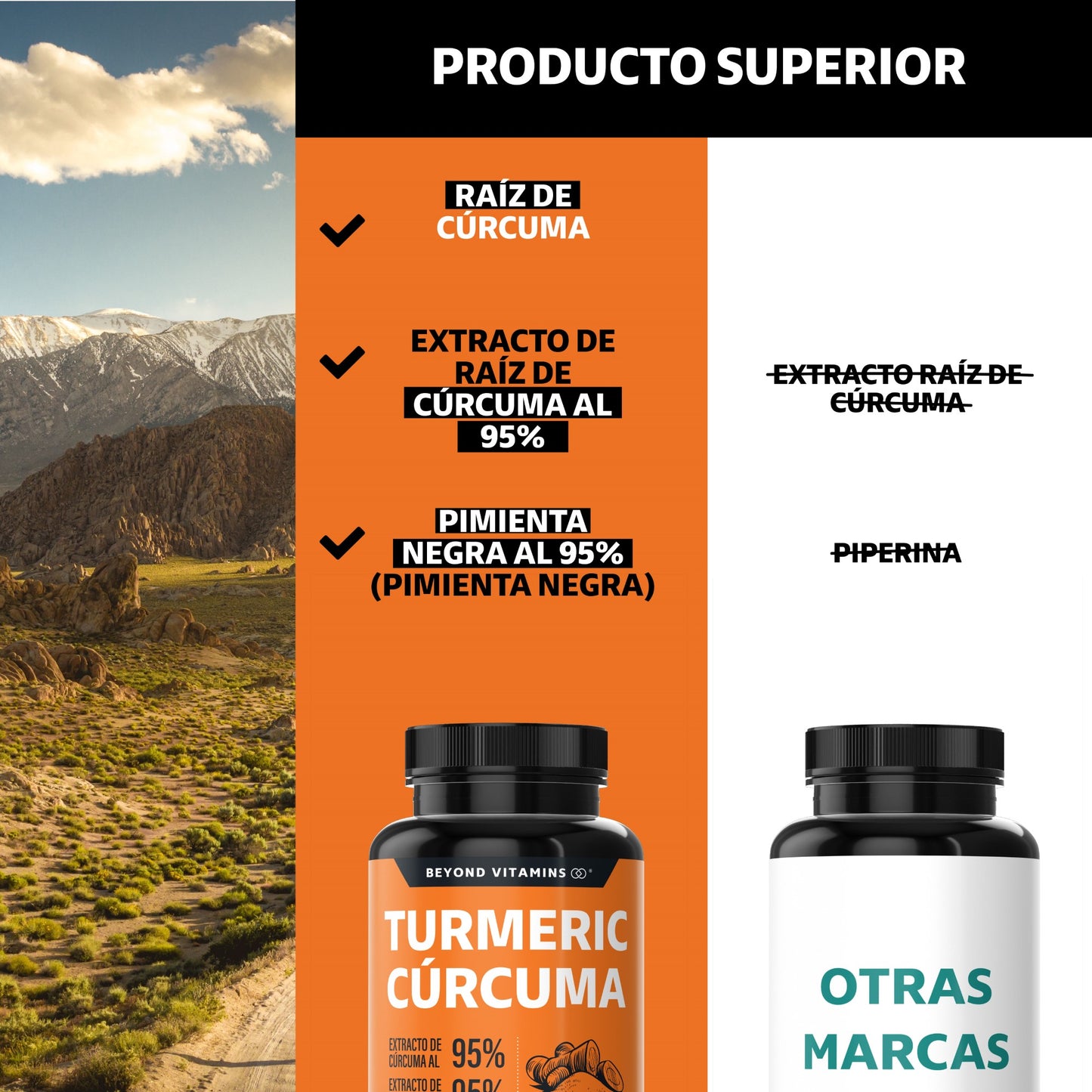 Turmeric Cúrcuma 60 caps