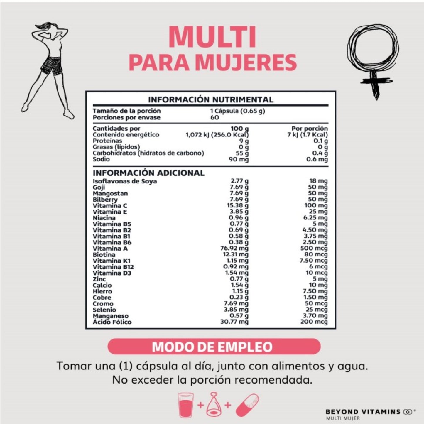 Multi mujer 60 Caps