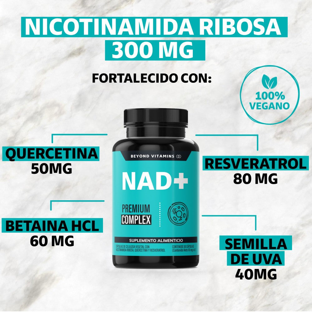 NAD+ | 30 Cápsulas