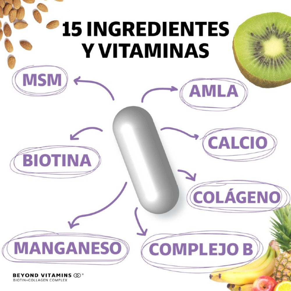 Biotin + collagen complex 150 caps