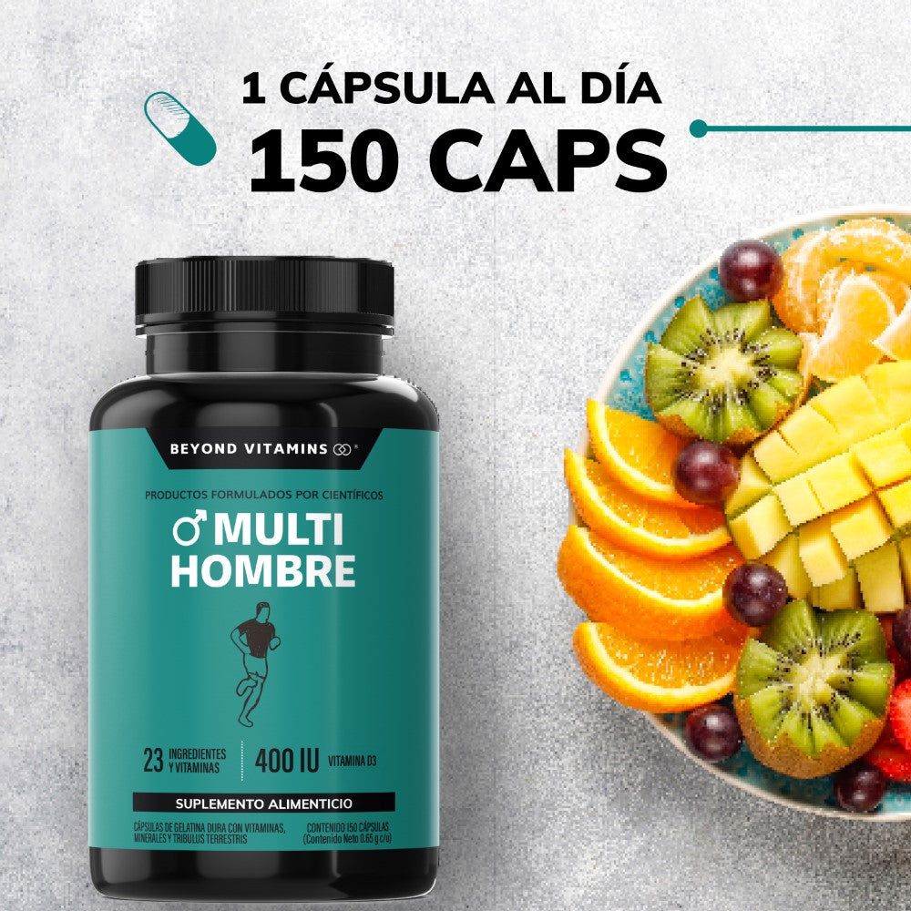 Multi hombre 60 caps