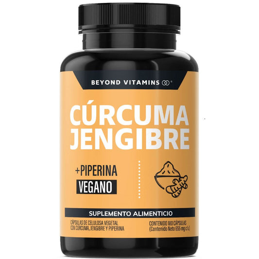 Cúrcuma jengibre 180 caps