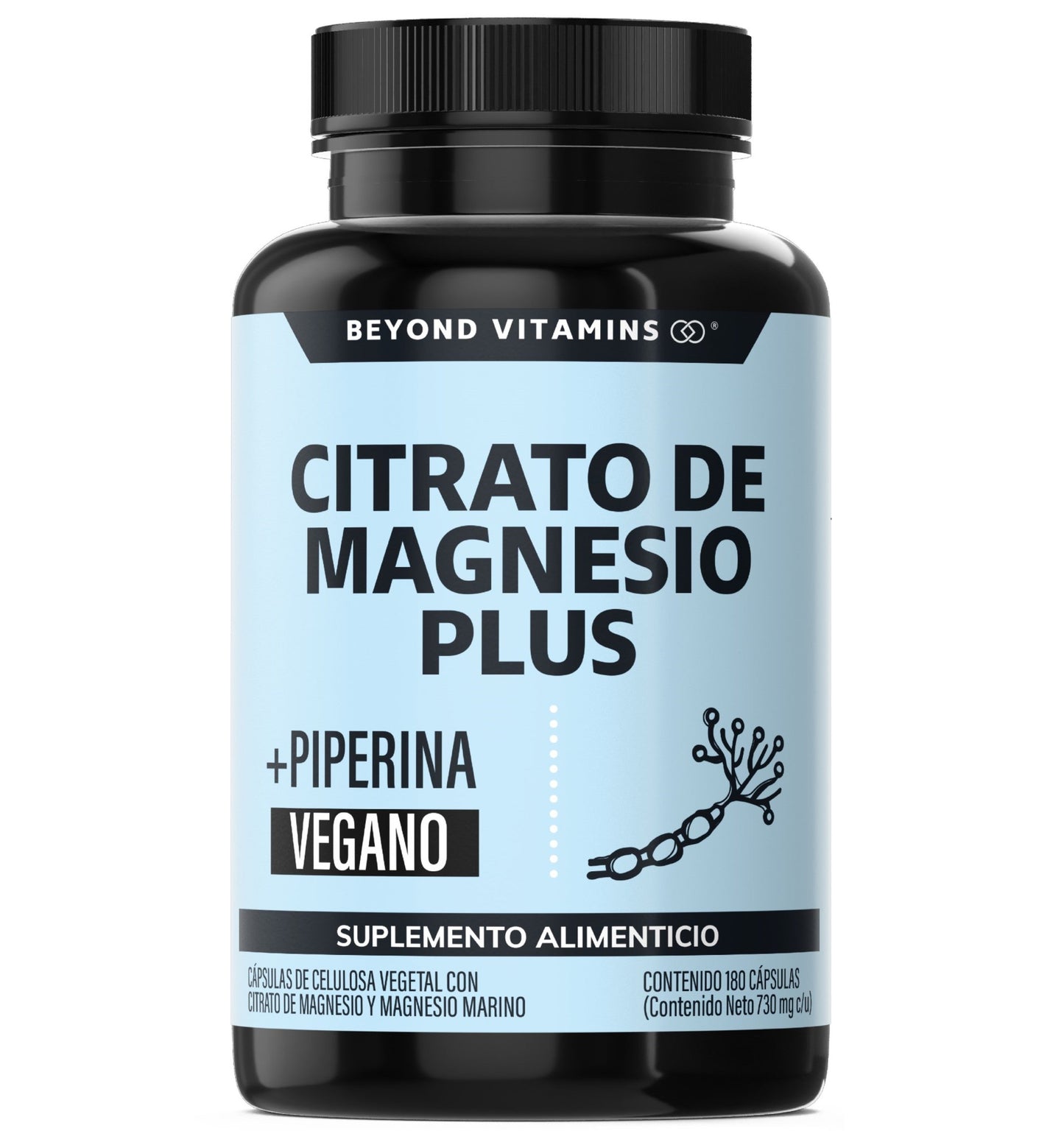 Citrato de Magnesio Plus 180 caps
