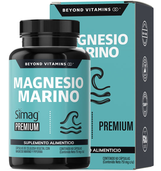 Magnesio Marino - 60 Cápsulas