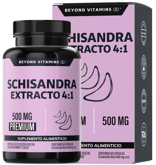 Schisandra Extracto 4:1 - 60 Cápsulas