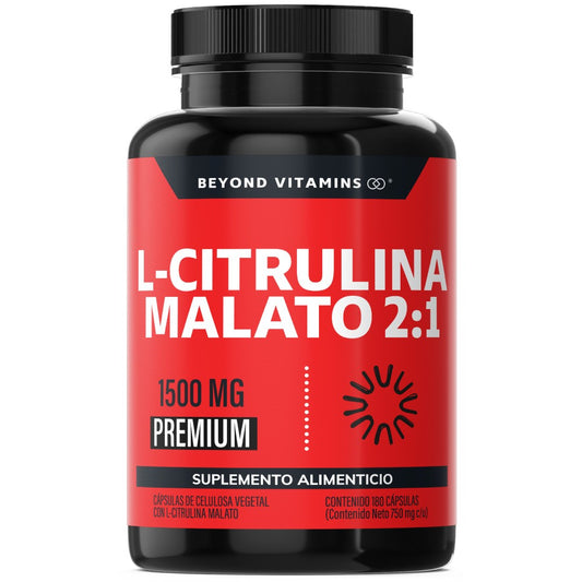 L - Citrulina Malato 2:1 - 180 Cápsulas