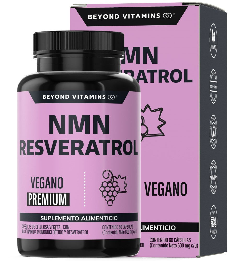 NMN Resveratrol - 60 cápsulas