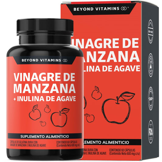 Vinagre de Manzana + Inulina de Agave 60 caps