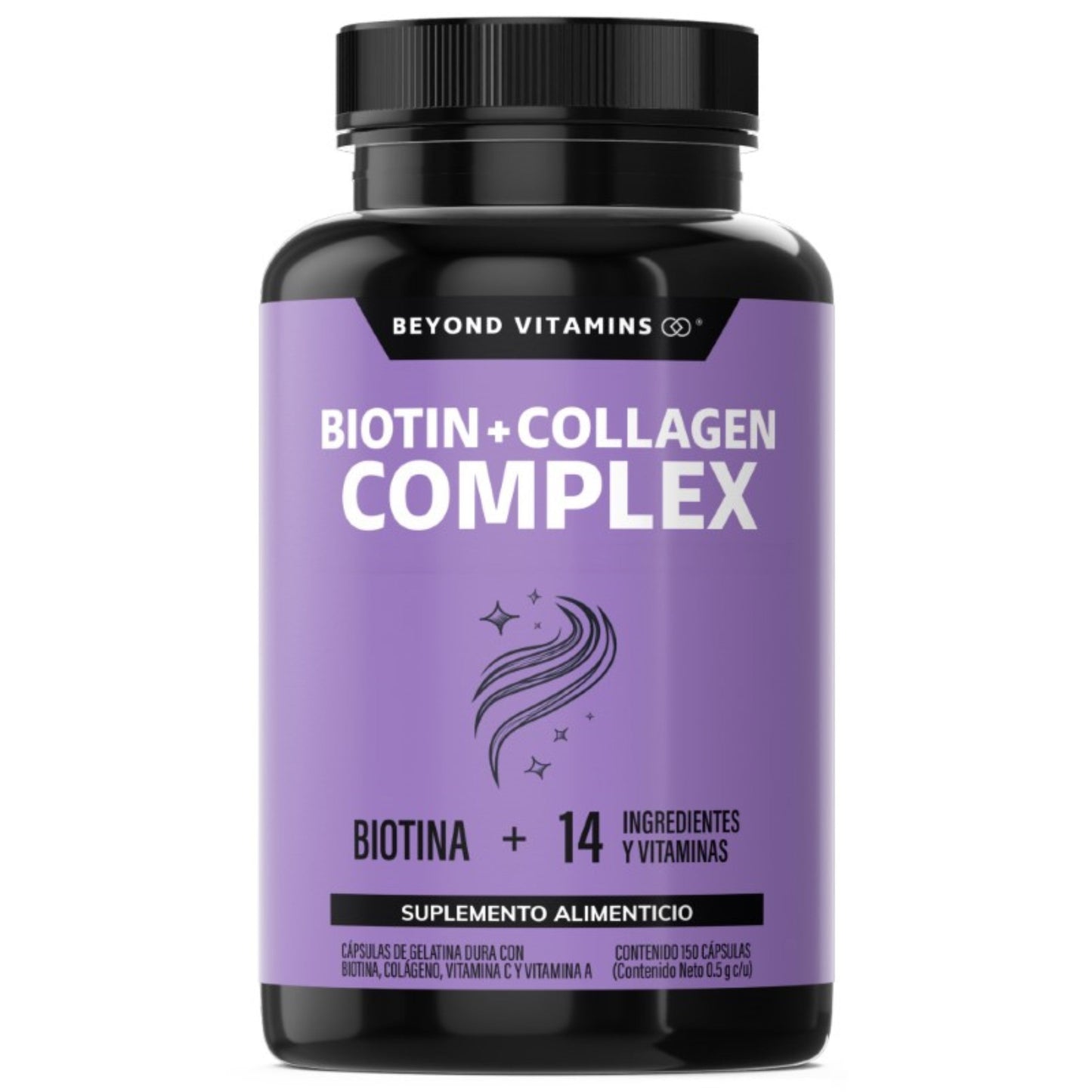 Biotin + collagen complex 150 caps