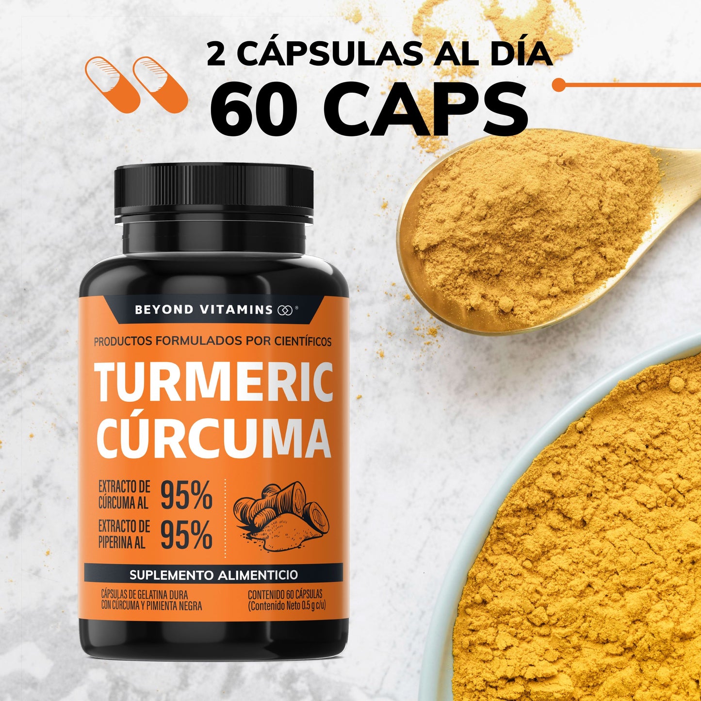 Turmeric Cúrcuma 60 caps