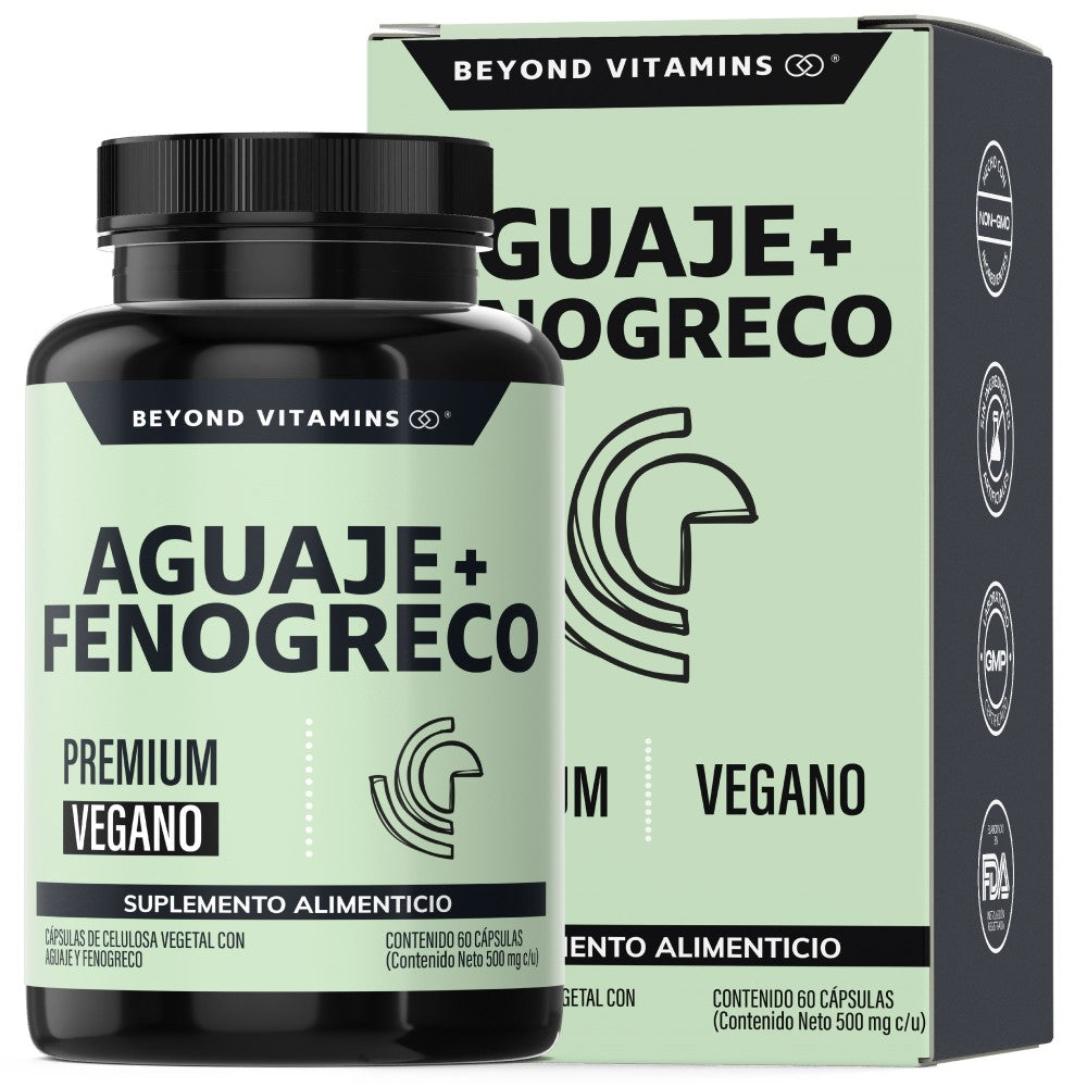 Aguaje + Fenogreco | PREMIUM - 60 Cápsulas