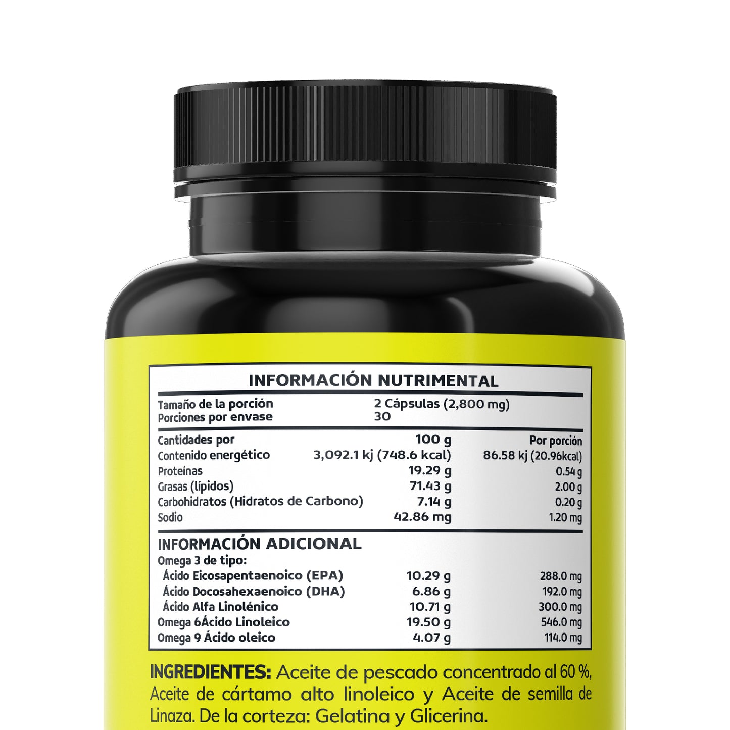 Omega 3 6 9 | Premium - 60 cápsulas