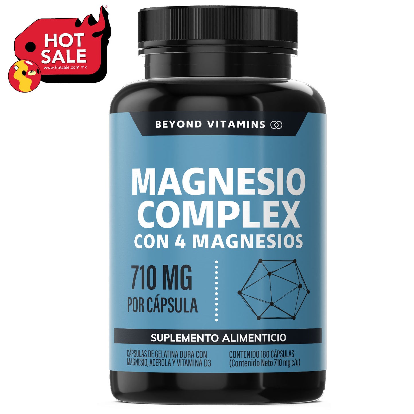 Magnesio Complex con 4 Magnesios