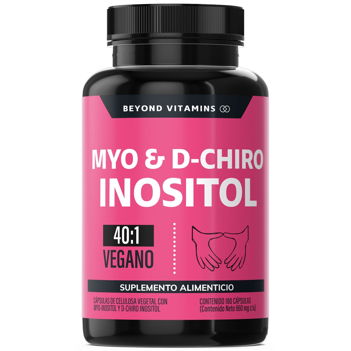 Myo & D-Chiro Inositol - 180 Cápsulas