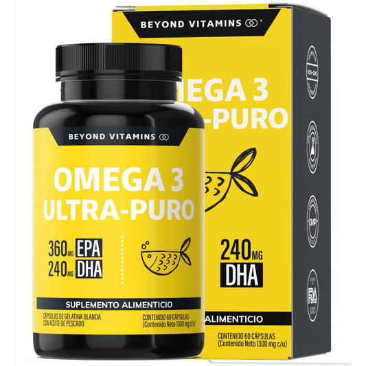 Omega 3 Ultra Puro - 60 Cápsulas