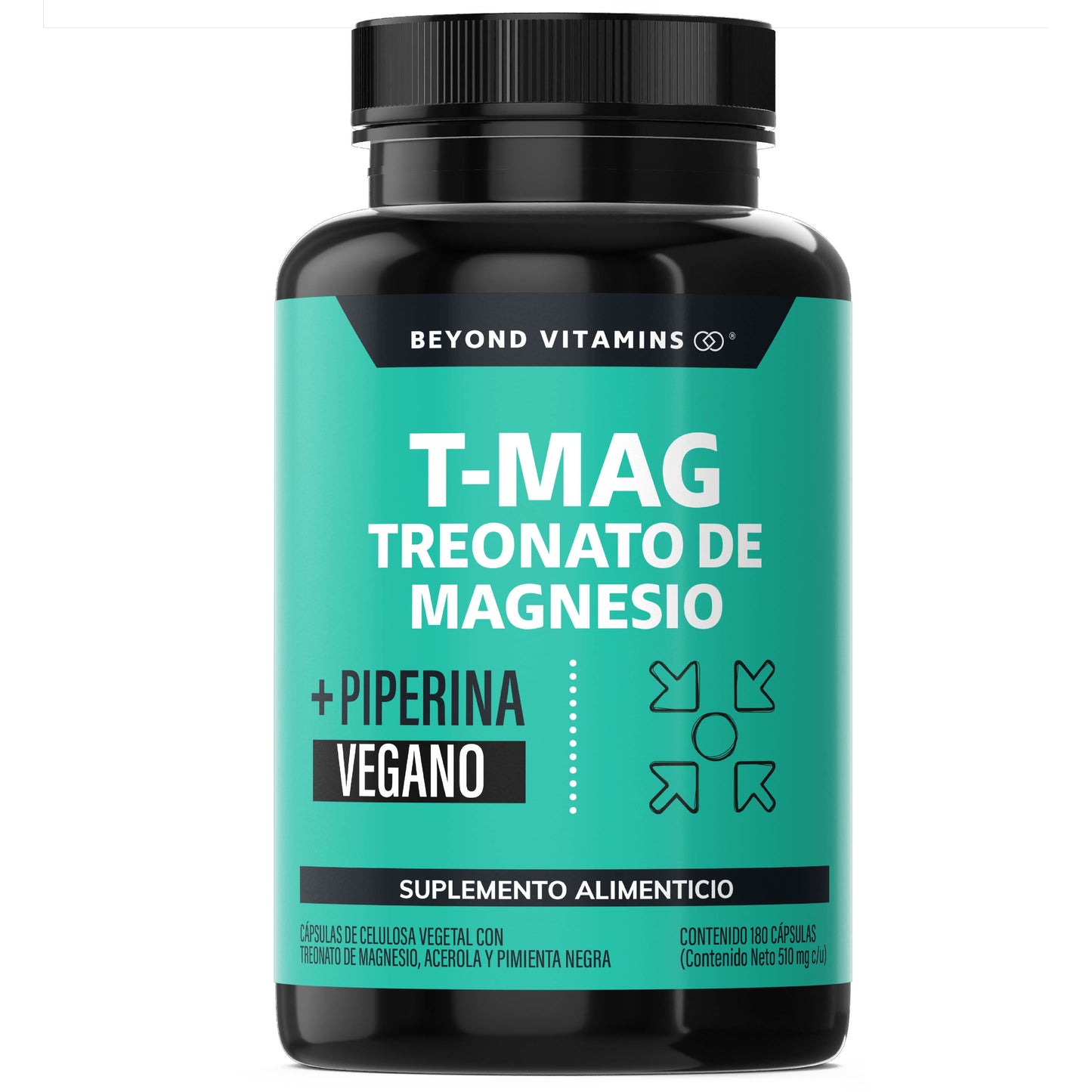 T- MAG Treonato de Magnesio 180 caps