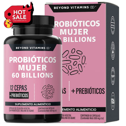 Probioticos Mujer 60 Billions - 60 cápsulas