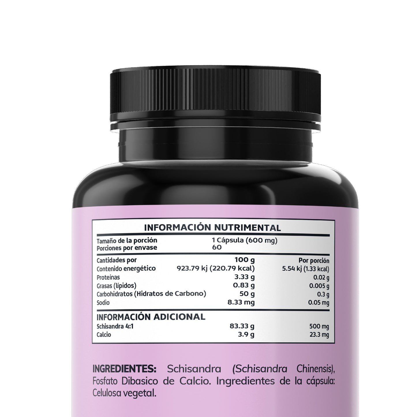 Schisandra Extracto 4:1 - 60 Cápsulas