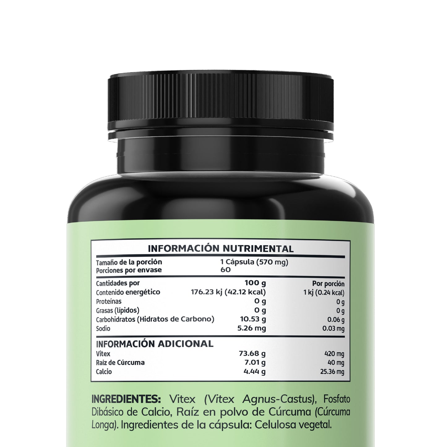 Vitex Fruit 420MG - 60 Cápsulas