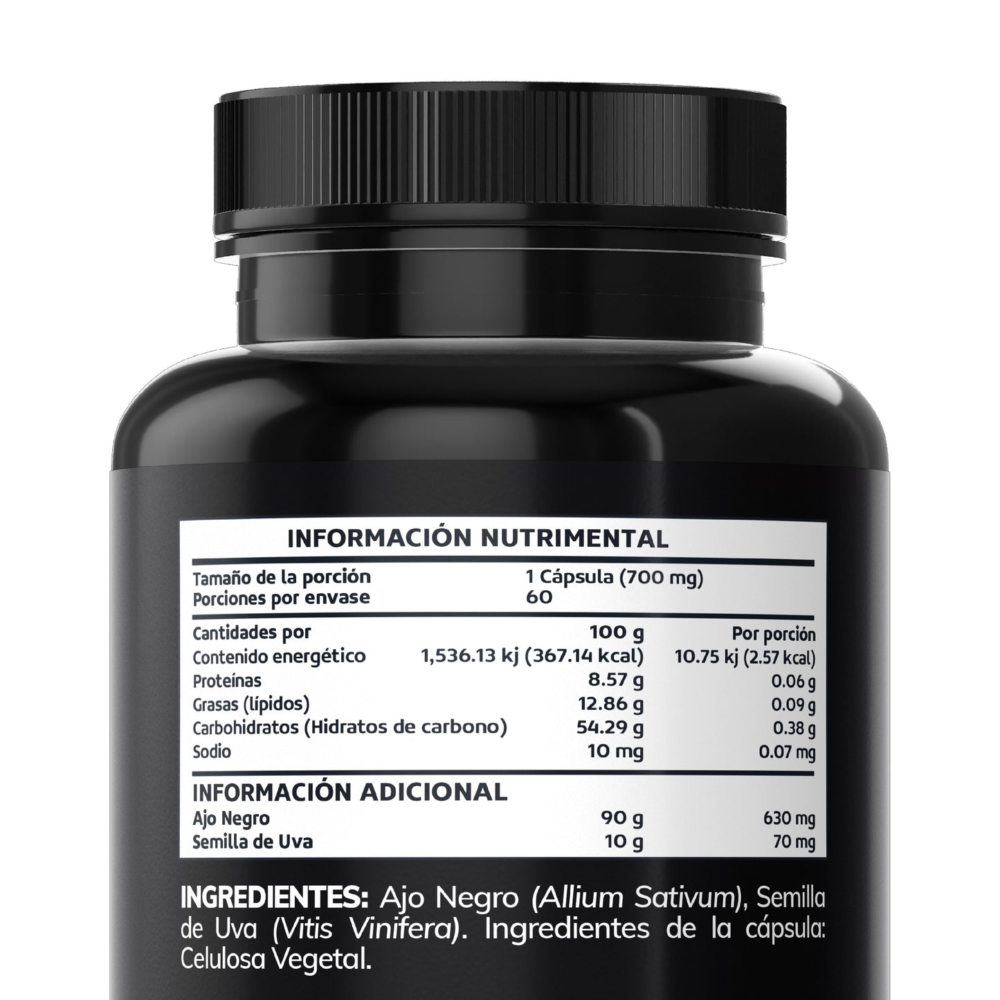 Ajo negro 630mg