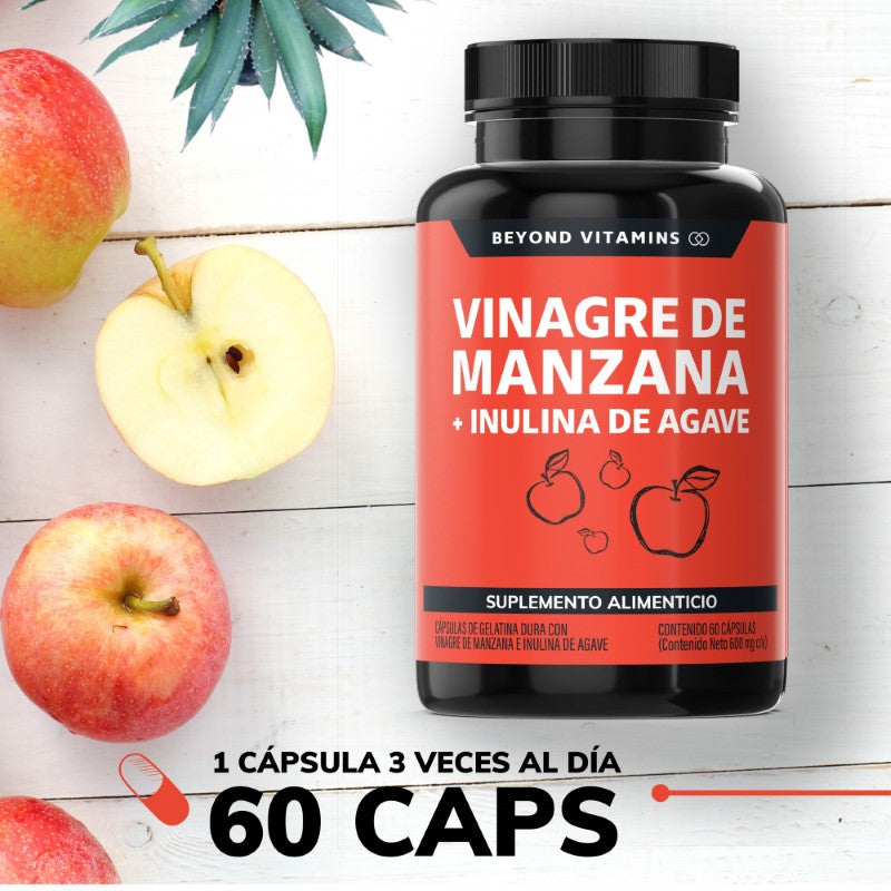 Vinagre de Manzana + Inulina de Agave