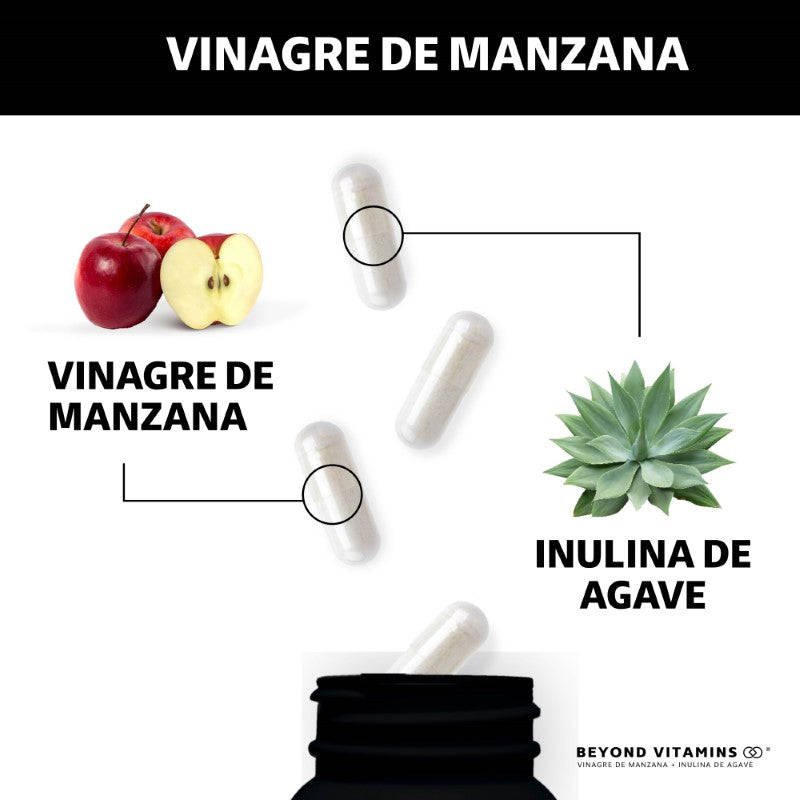 Vinagre de Manzana + Inulina de Agave