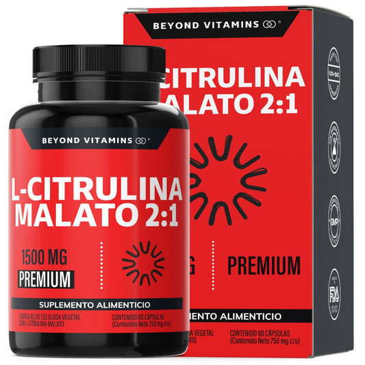 L - Citrulina Malato 2:1 - 60 Cápsulas