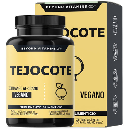 Tejocote | Con Mango africano | 60 Cápsulas