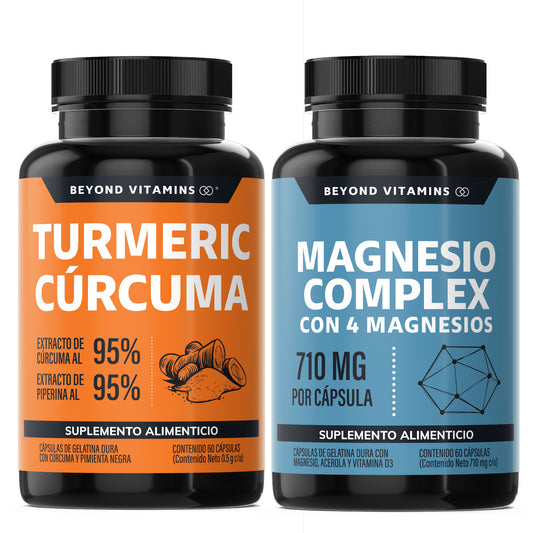 BV - Kit Day & Night - Turmeric 150 + Magnesio Complex 180