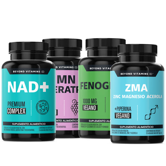 BV Kit Fantastic 4: NAD + NMN + Fenogreco+ ZMA