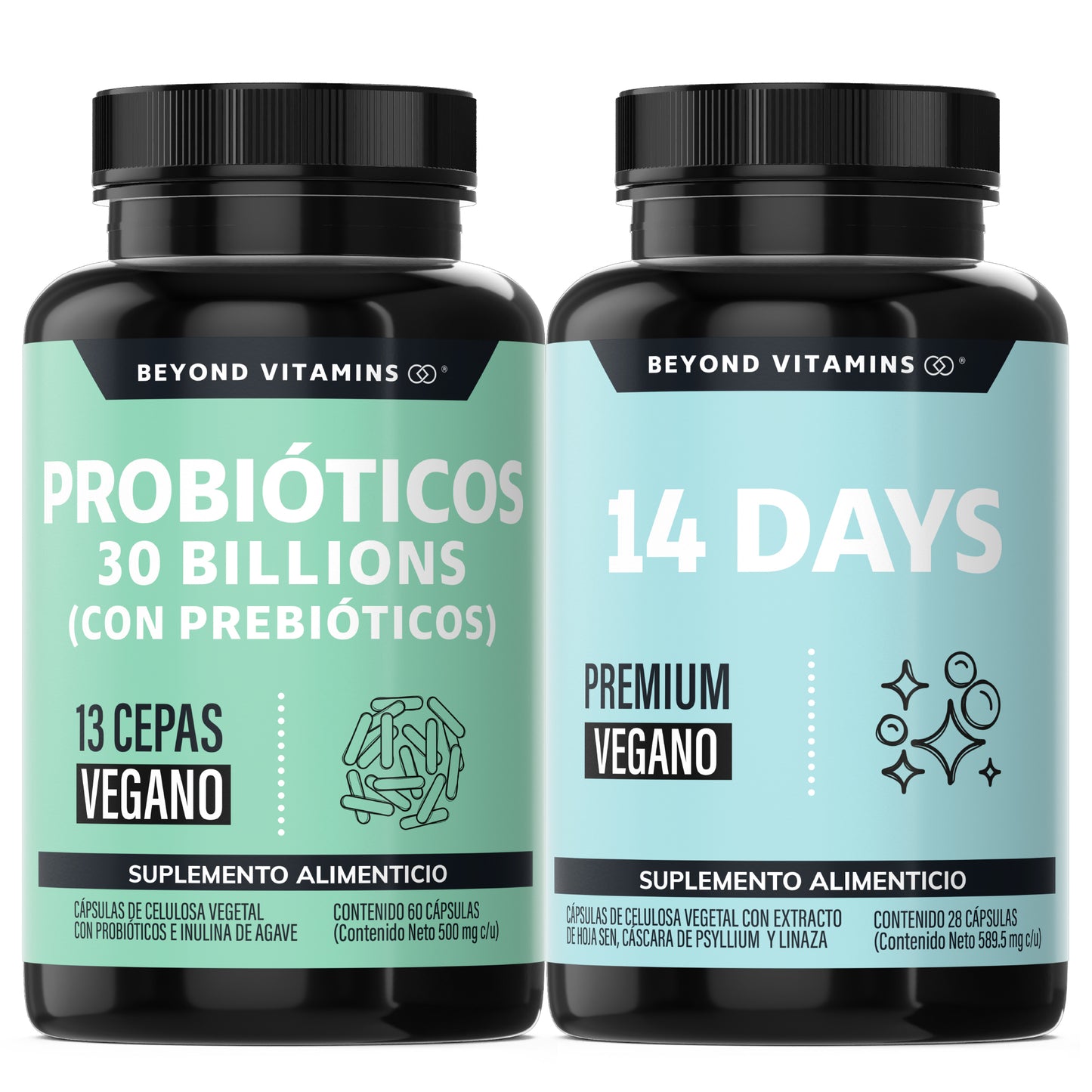 BV - Kit Duo -  Probioticos 30B + 14 Days