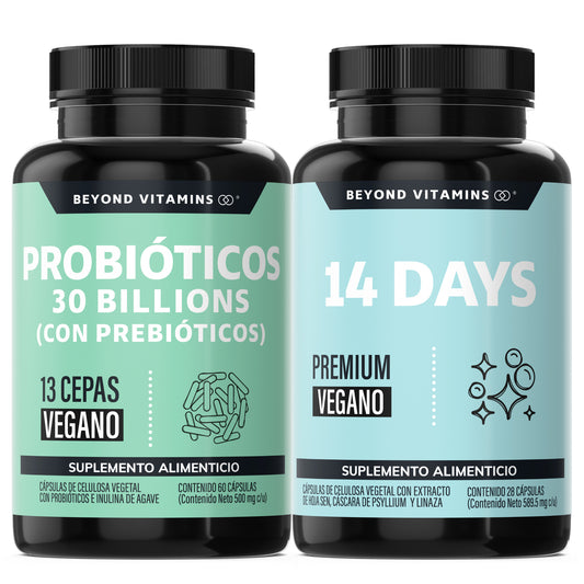 BV - Kit Duo -  Probioticos 30B + 14 Days