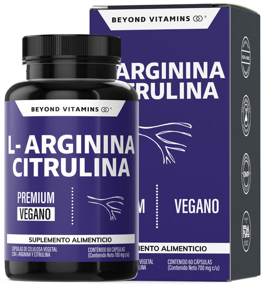 L- Arginina Citrulina - 60 Cápsulas