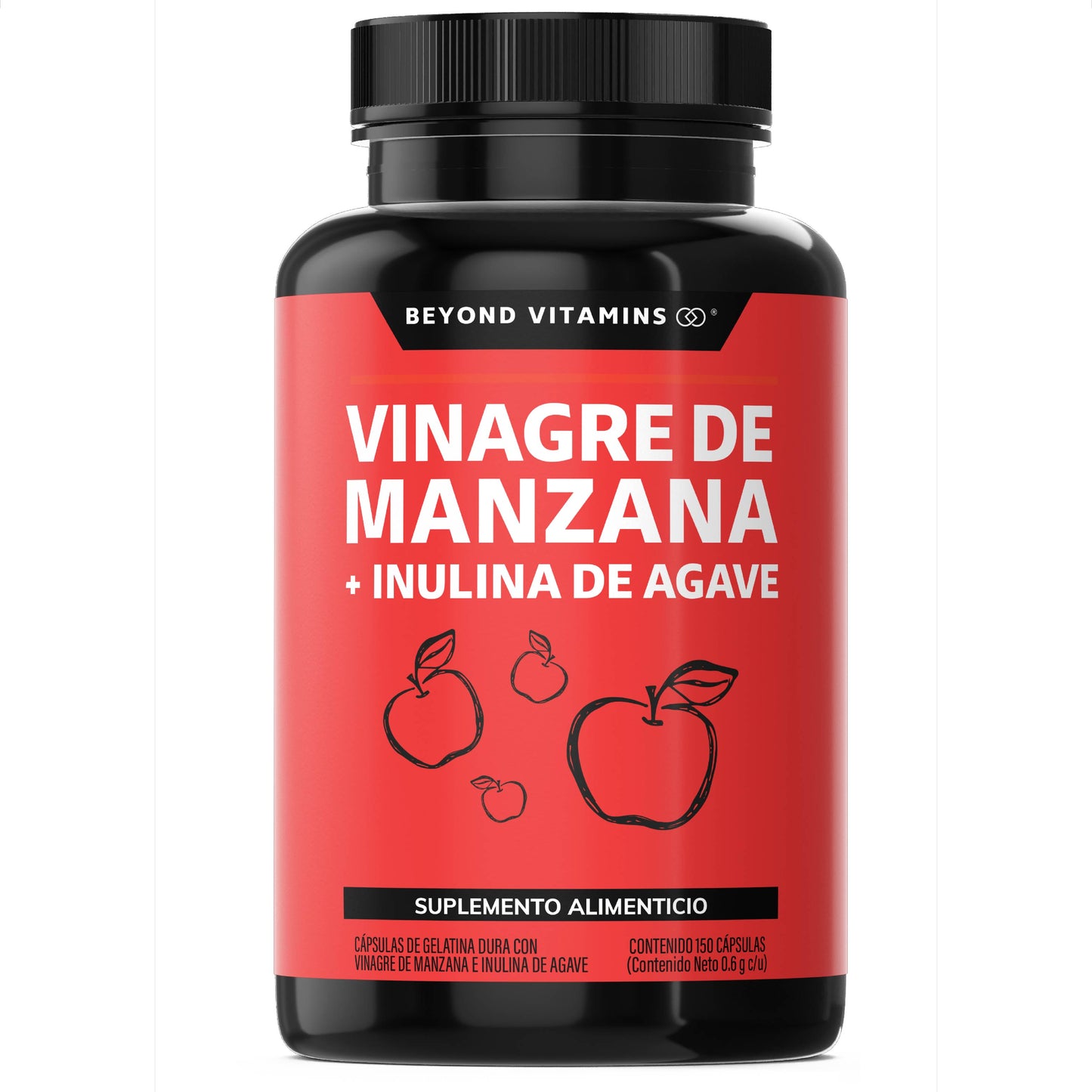 Vinagre de Manzana + Inulina de Agave