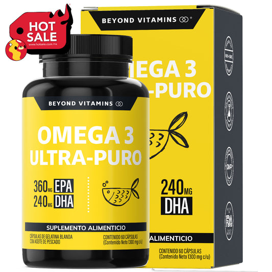 Omega 3 Ultra Puro - 60 Cápsulas