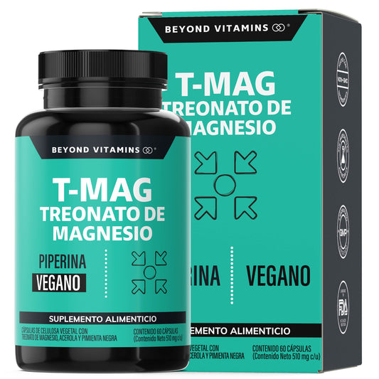 T- MAG Treonato de Magnesio 60 caps