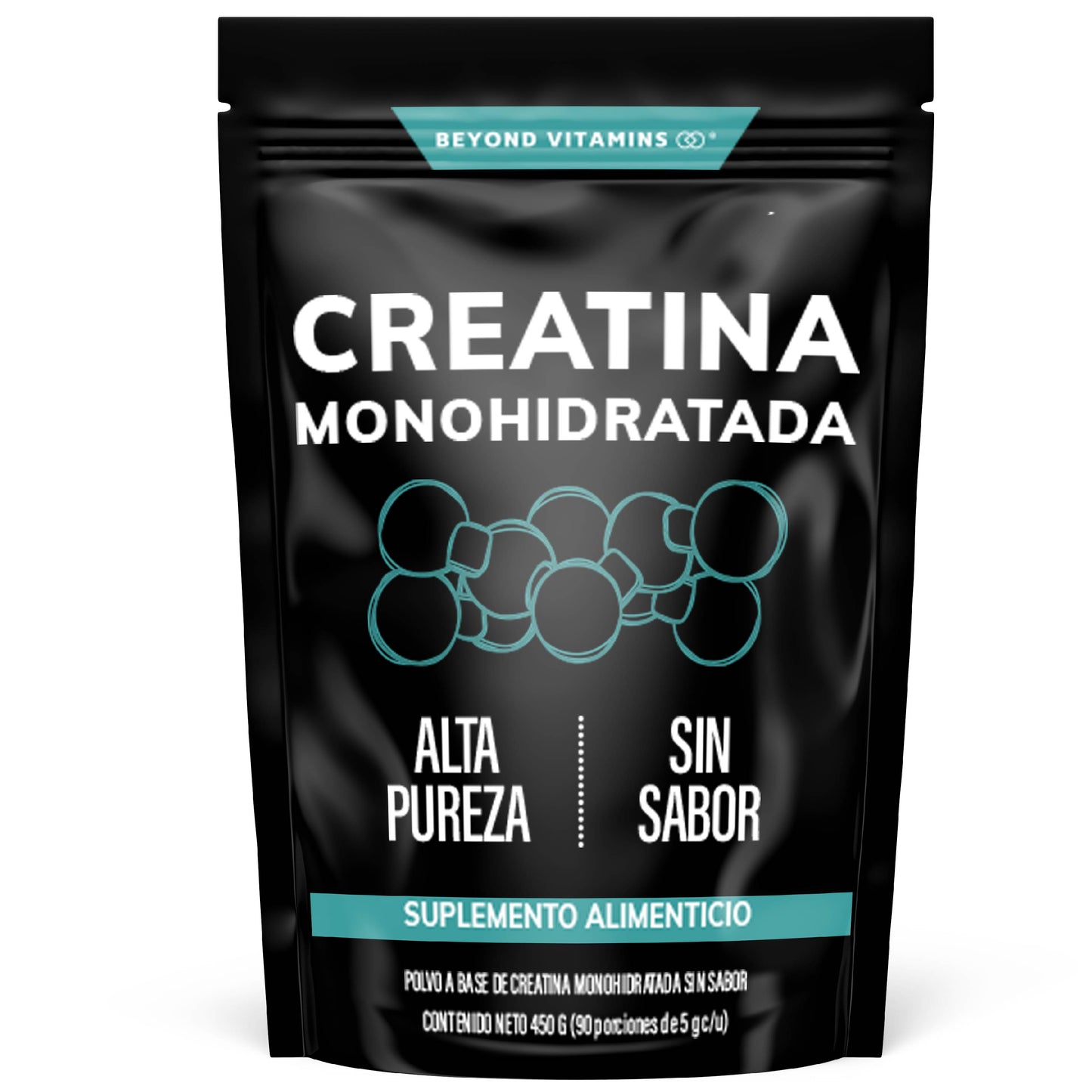 Creatina monohidratada en polvo - 450 g