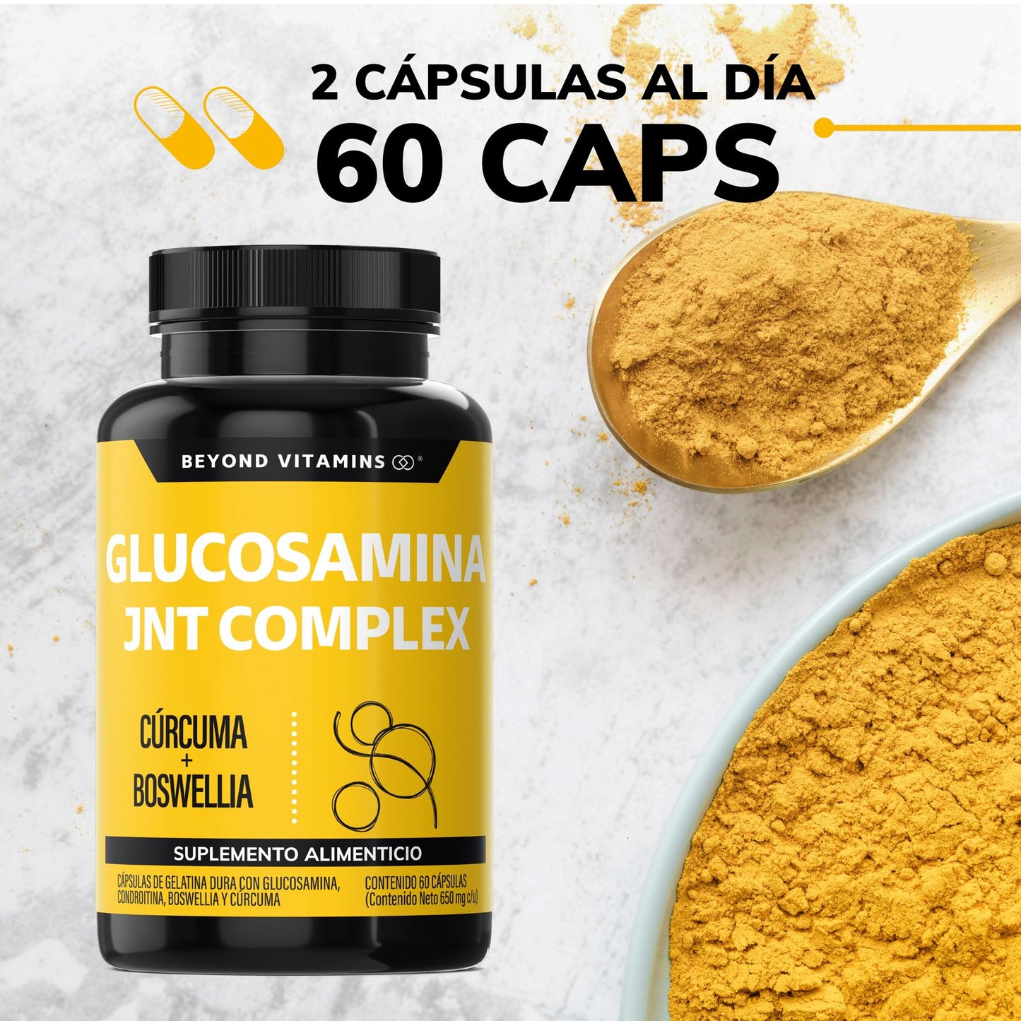 Glucosamina JNT complex - 60 Cápsulas