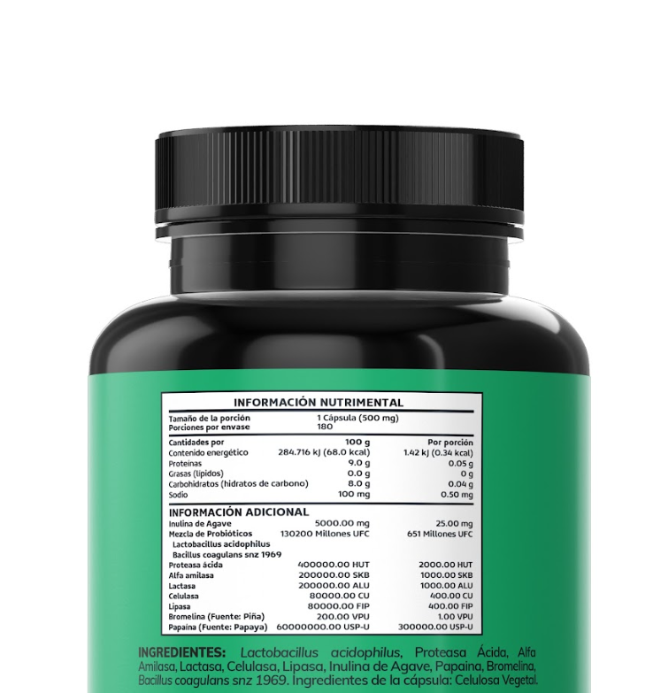 BV - Kit Basic Duo - Enzimas 180 + Magnesio 180