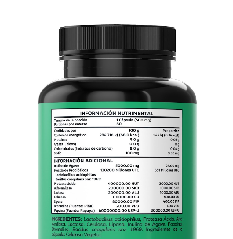 BV: Enzimas, Turmeric, 14 Days, Aguaje , DIM