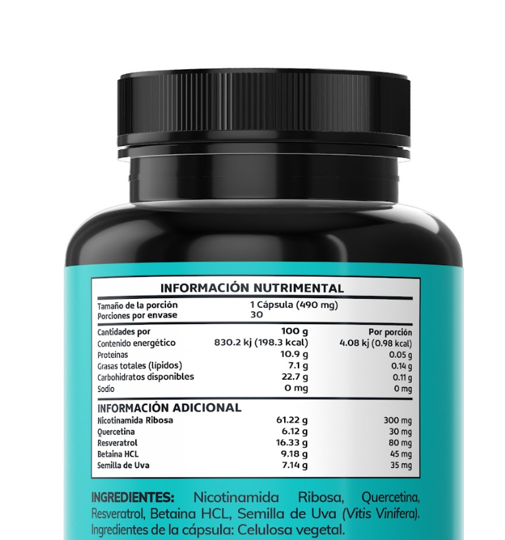 BV Kit Fantastic 4: NAD + NMN + Fenogreco+ ZMA